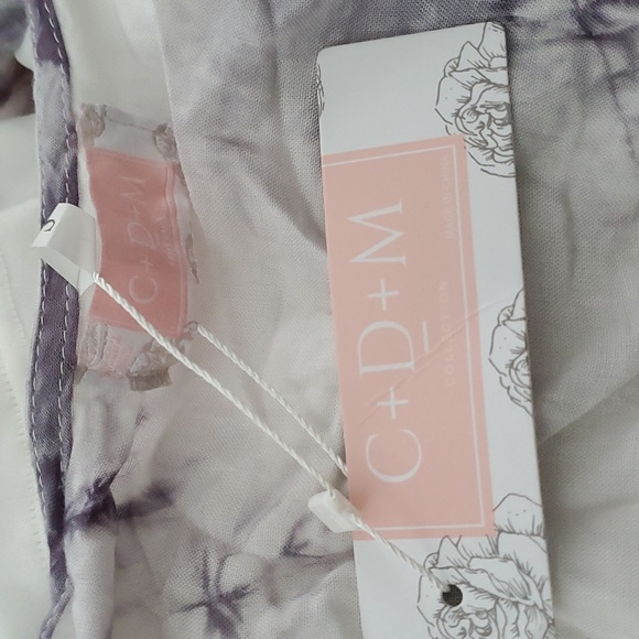 C+D+M Collection New with tag 100 % Rayon Summer Women's Jumpsuit - Picture 9 of 14